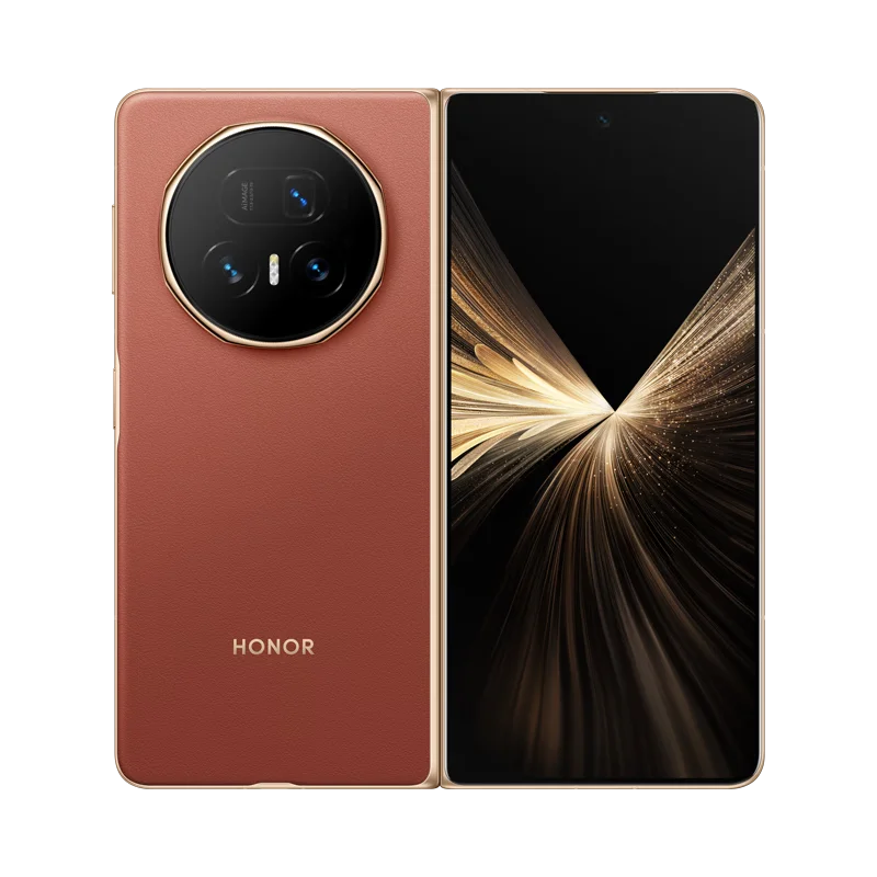 Original Honor Magic V5 Mobile Phone 6000mAh Battery 8.03" Folded Screen Wireless Charge 50.0MP Camera Snapdragon 8 Elite OTA