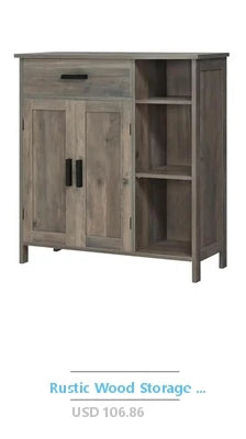 TV Stand Cabinets Drawers Entertainment Center Luxury Minimalism Practical Up to 85" Shelf Open Storage Circu Connect Power