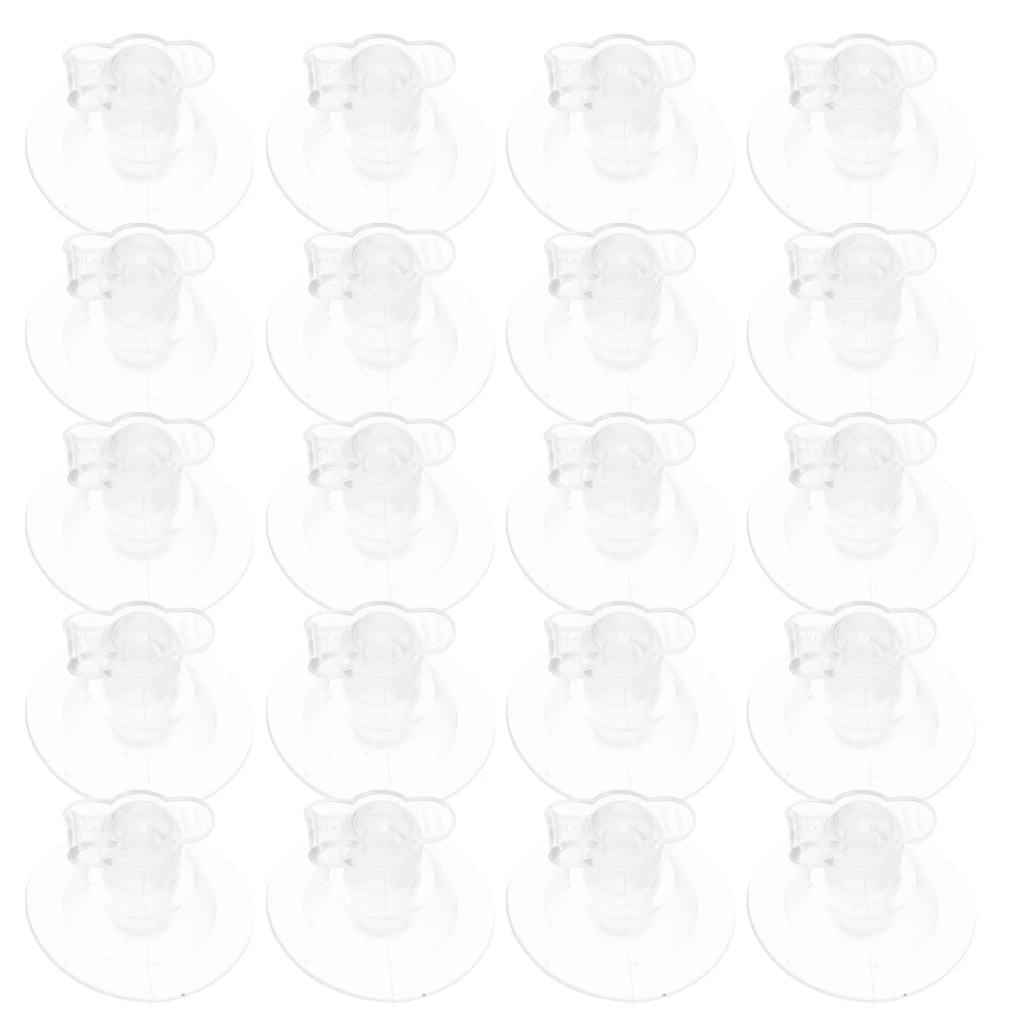 20pcs Inflatable Toy Nozzles Swimming Ring Valves Pvc Air Pillows Boats Mattress Gas Pump Adapters Replacement Inflate Nozzle