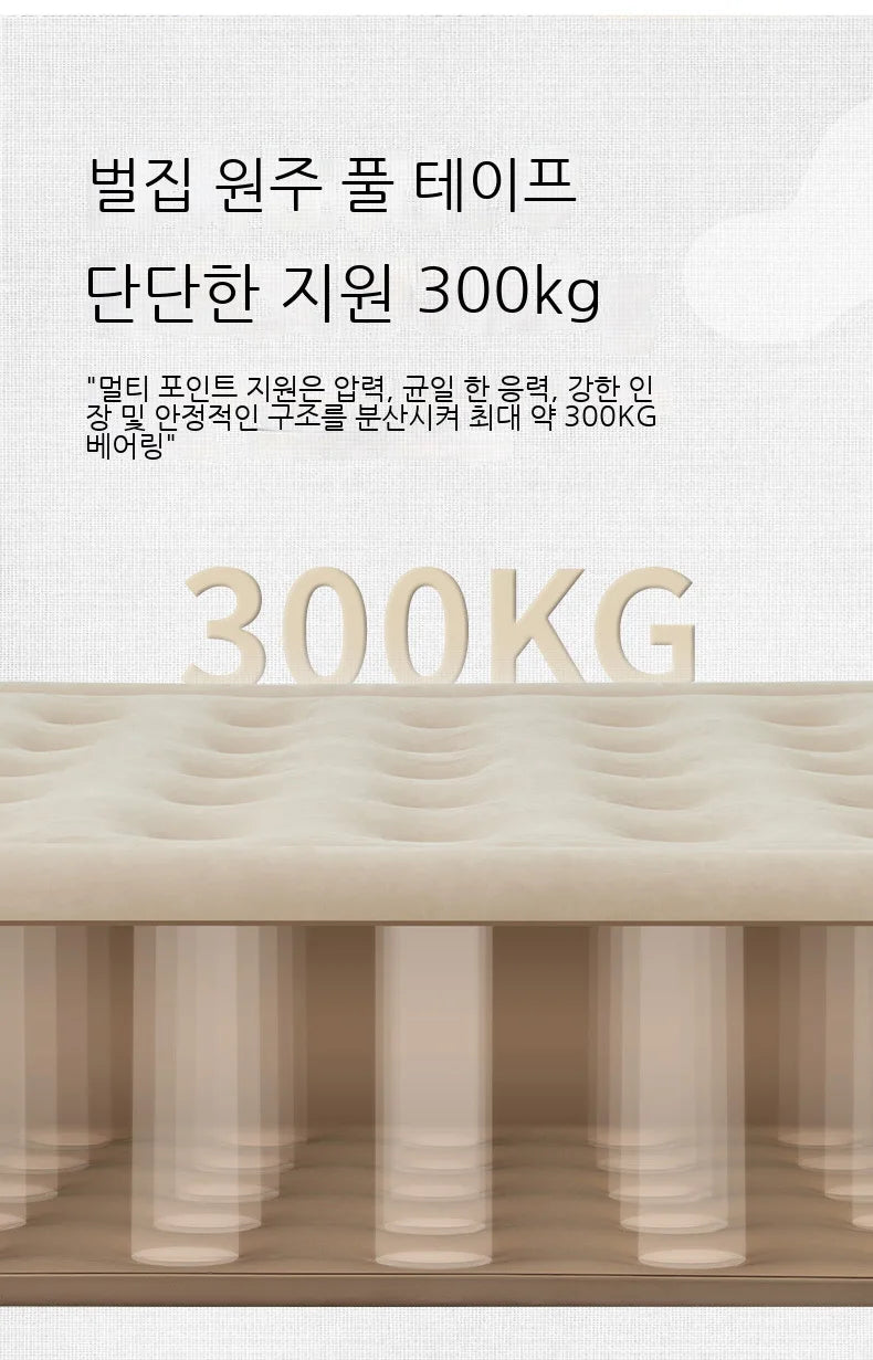 Lohascamping double Self-inflating Mattress Thick 40cm Compact Folding Camping Mattress Sleeping Bed Pad Air bed Mat floor