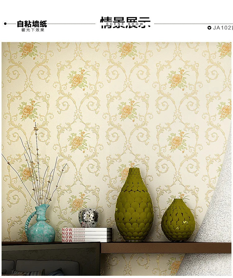 10M 3D Self-adhesive Wallpapers Fine-pressed Bedroom Decoration Stickers Living Room Stereo TV Background Wall Paper Home Decor