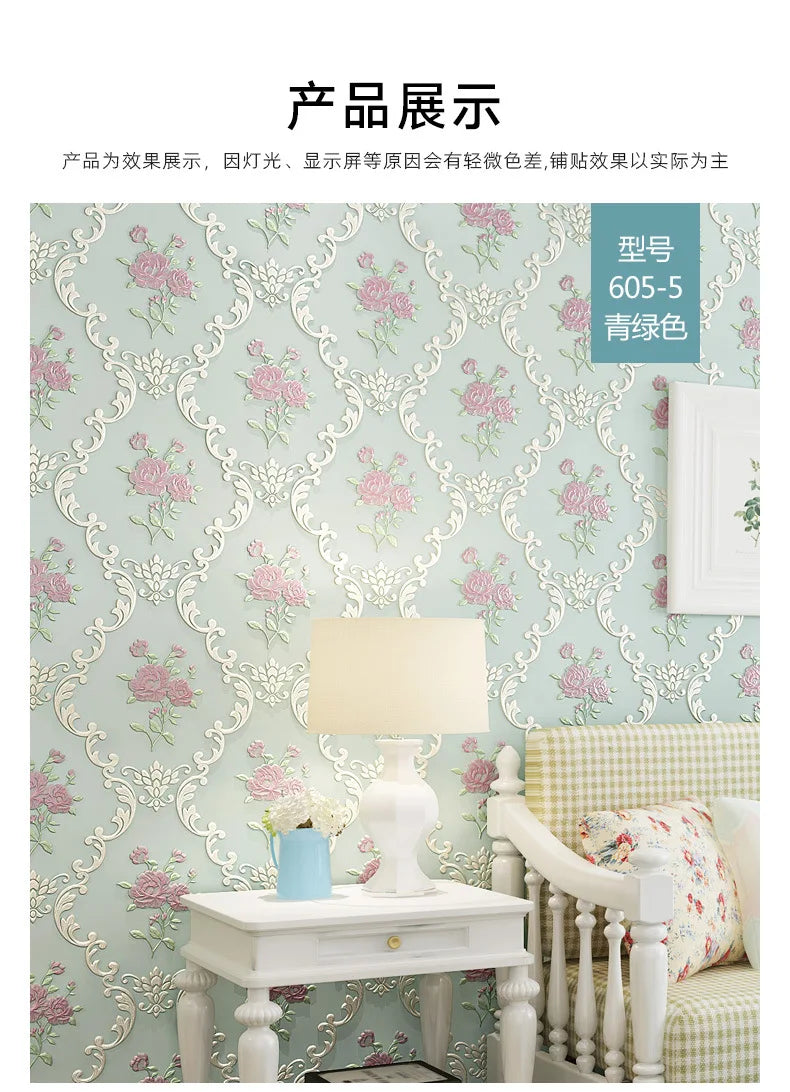 10M 3D Self-adhesive Wallpapers Fine-pressed Bedroom Decoration Stickers Living Room Stereo TV Background Wall Paper Home Decor
