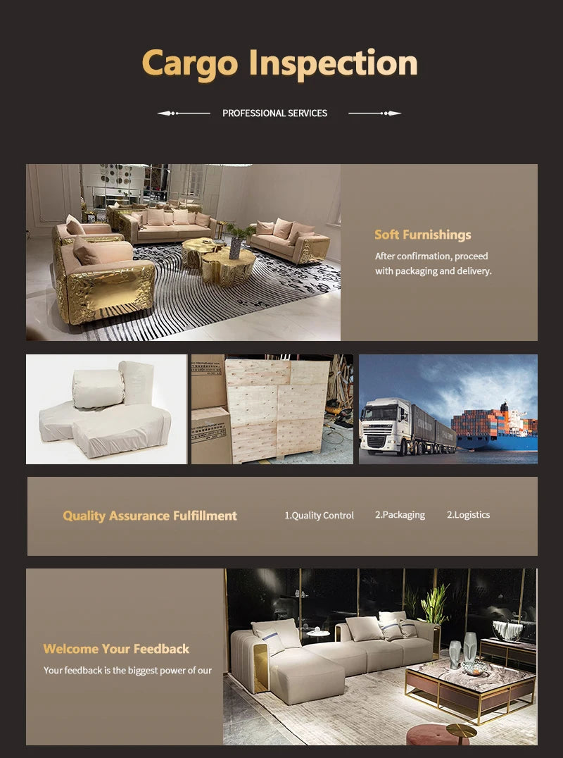 Modern Luxury Sectional Genuine Leather Sofa Set Modular Living Room Furniture Comfortable Chesterfield Sofa for Home Villa