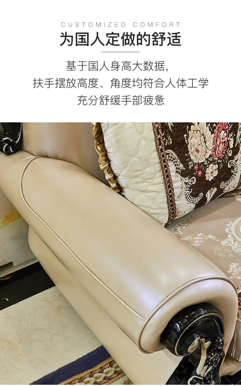 Comfortable Elegant Sofa Unique Modern New Arrival European Puff Sofa Armchair Designer Muebles Para Dormitorio Home Furniture
