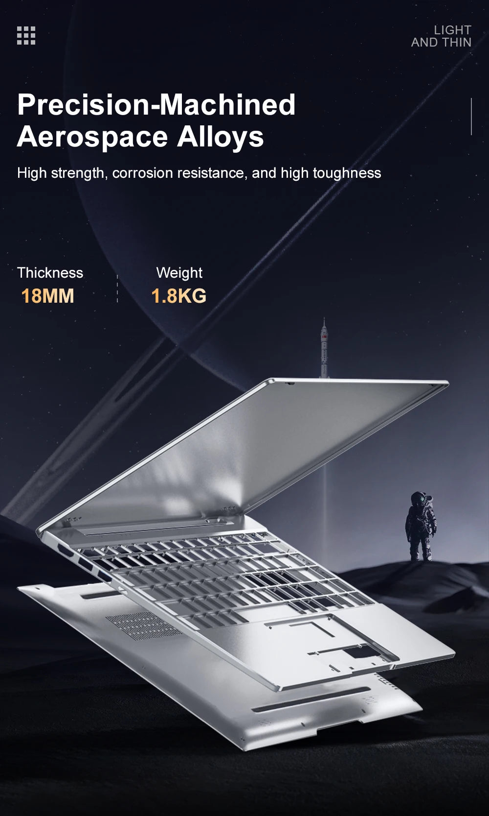 Ninkear N16 Pro Gaming Laptop 13th Intel i7-13620H 16-inch 2.5K IPS 120Hz Computer 32GB DDR4+1TB SSD WiFi 6 Fingerprint Unlock