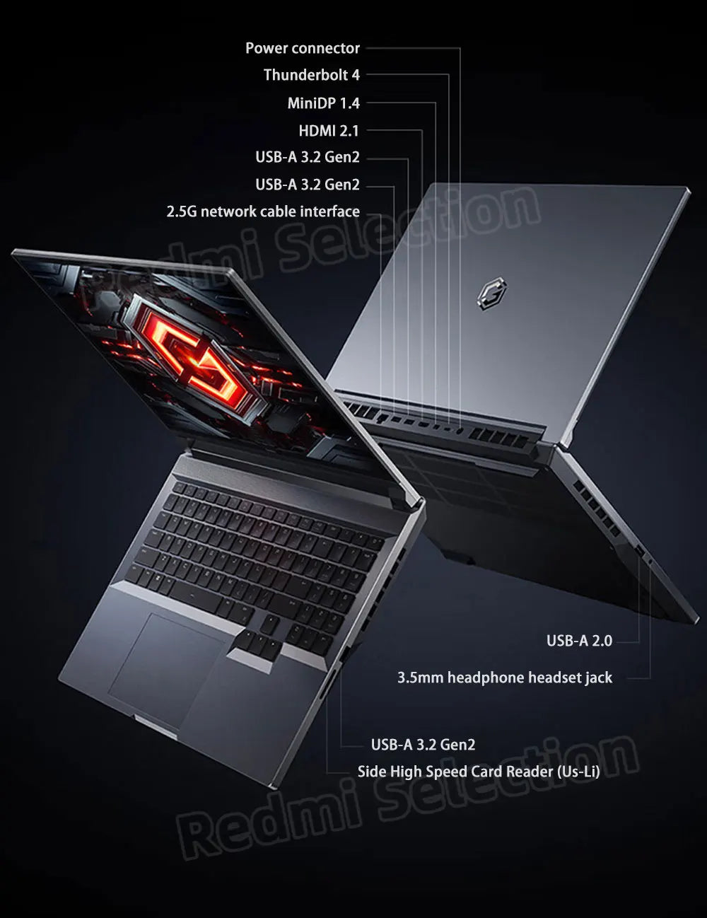 Xiaomi Redmi G Pro Gaming laptop 2024 Core i9-14900HX/i7-14650HX RTX 4060 RAM 16GB/32GB DDR5 1TB SSD 16-inch 240Hz Screen PC