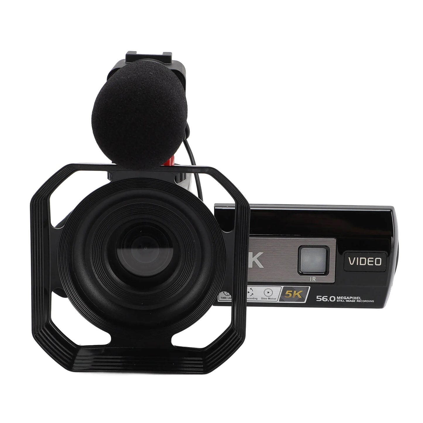 Digital Video Camera 56MP DV Digital Camera 5K WIFI 3in 18X Zoom Anti Shake Loop Recording Handheld Video Camcorder