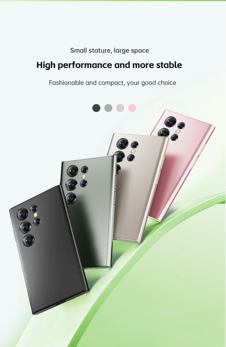 SERVO S26 Mini 3G Smartphone Android 9.0 System 2 SIM Cards 2GB+16GB Play Store Face Unlock WiFi Hotspot 3.0" Small Smart Phones