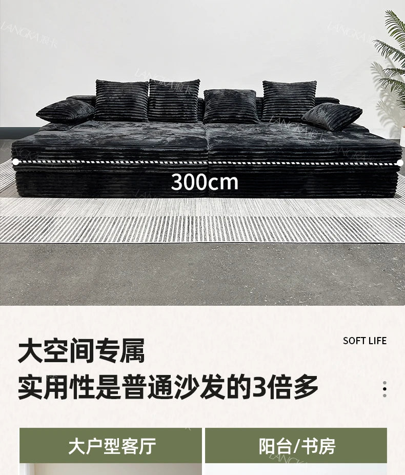 Bed Luxury European Sofa Armrest Adults Villa Floor Vacuum Compressed Couch Living Room Recliner Divano Sottovuoto Furniture