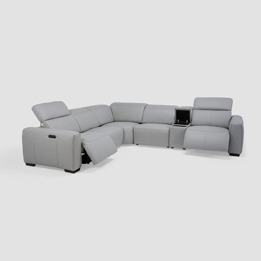2024 New Modern Electric Leather Sofa Luxury Living Room Furniture Recliner Sofa Set Office Adjustable Functional Power Sofa