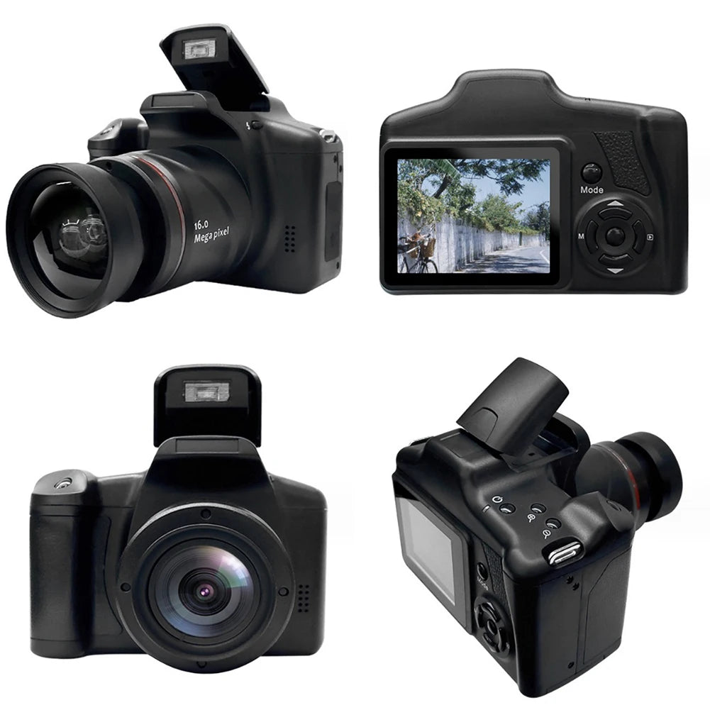 16MP Camcorder with 2.4 Inch LCD Screen Video Camera 16X Digital Zoom Video Recorder for Photography and Video