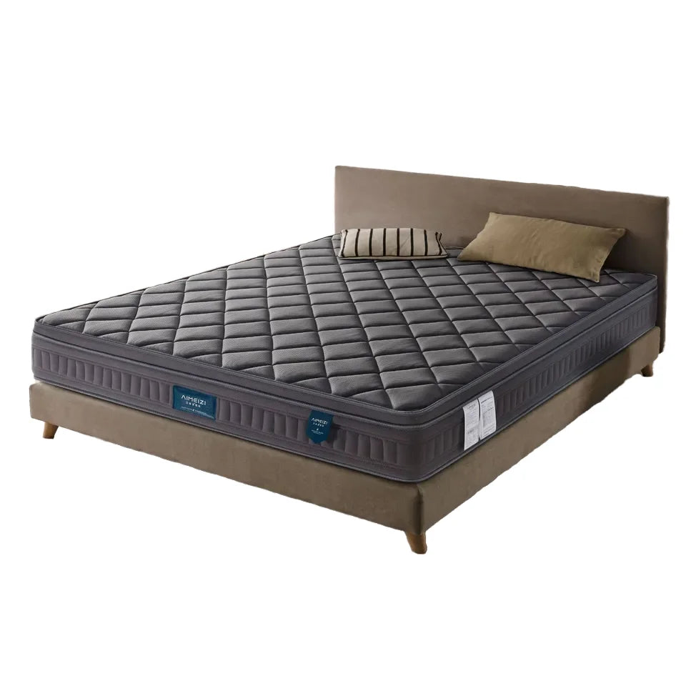10-12 Inch High Density Memory Foam Hybrid Mattress Queen King Size Rolled Pocket Coil Spring Latex Gel Gel Technology for Home