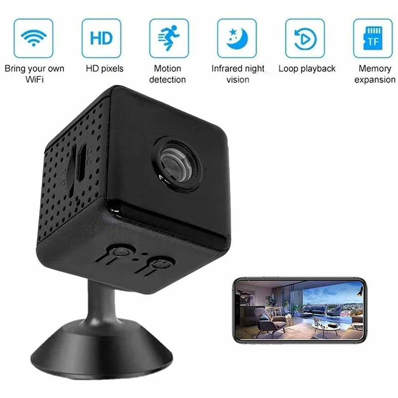 Xiaomi Mini Camera 1080p HD Wireless Wifi Remote Monitor Camera Home Ip Camera Motion Detection Recorder Super-long Battery Life