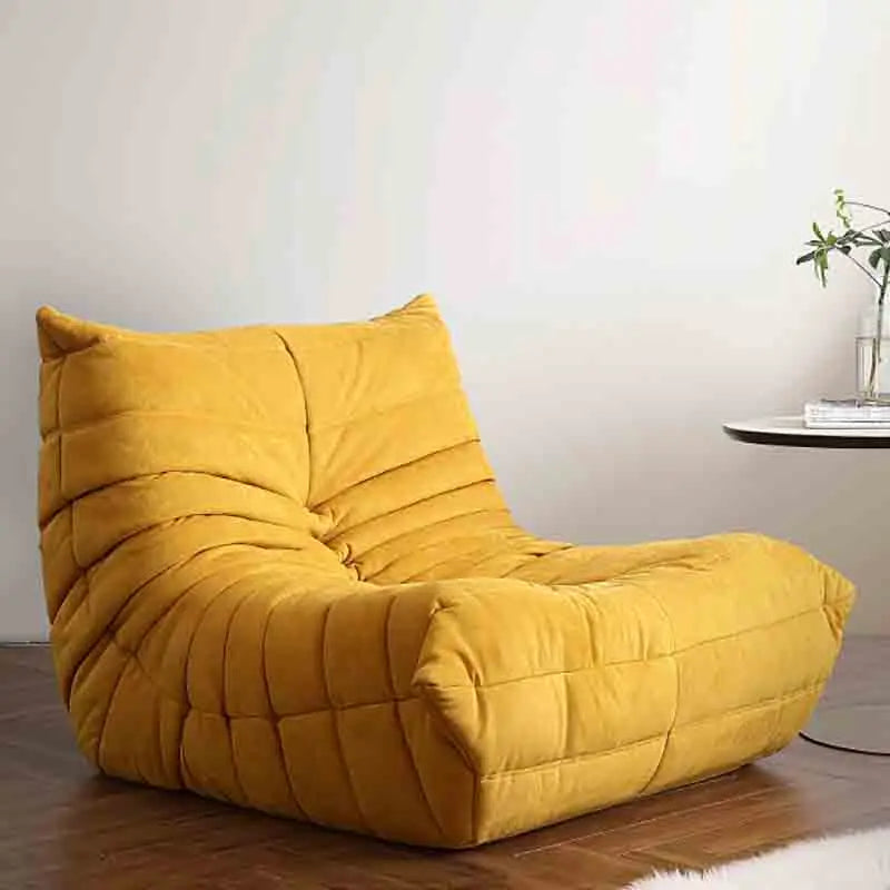 Bean Bag Chair for Adults Fireside Chair Comfy Lazy Floor Sofa Single Seat Sofa Armless Couch for Living Room Bedroom Apartment