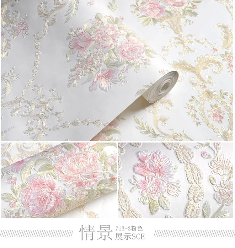 10M 3D Self-adhesive Wallpapers Fine-pressed Bedroom Decoration Stickers Living Room Stereo TV Background Wall Paper Home Decor