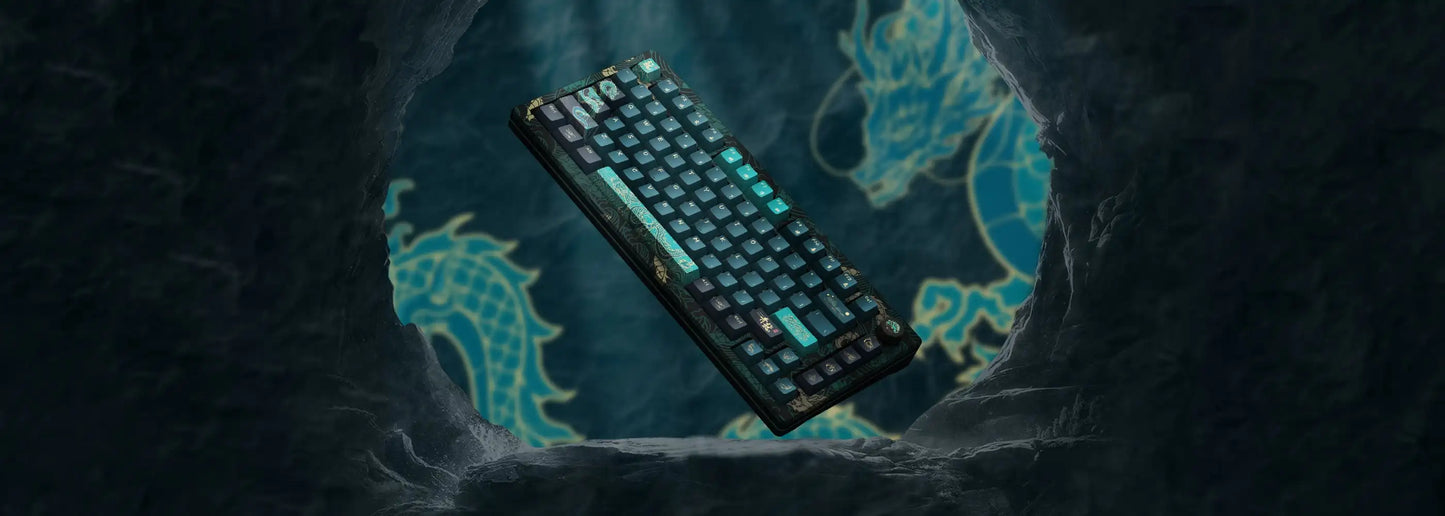 Akko MOD007 HE Year of Dragon Rapid Trigger Mechanical Keyboard 75% Magnetic Switch RGB 8K Polling Rate RT0.01mm Gaming Keyboard