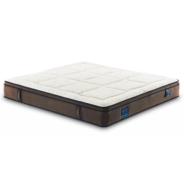 New Style Jacquard Waterproof Roll up Mattress Memory Foam Bonnell Spring Double Sleep Rest Mattress