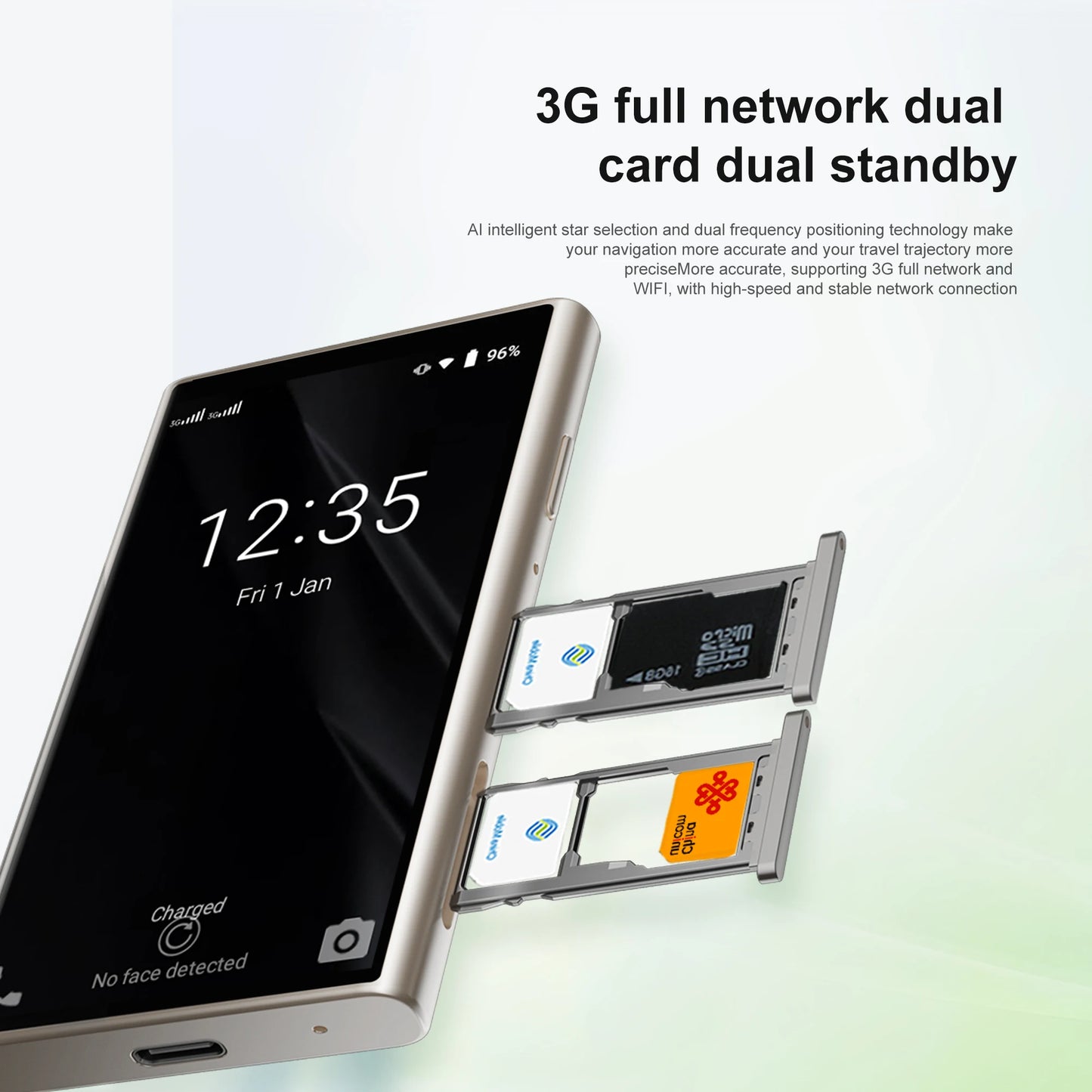 SERVO S26 Mini 3G Smartphone Android 9.0 System 2 SIM Cards 2GB+16GB Play Store Face Unlock WiFi Hotspot 3.0" Small Smart Phones