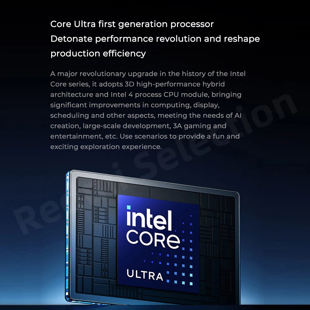 Xiaomi RedmiBook Pro 14 Laptop Ultra 5-125H/Ultra 7-155H ARC Graphics 32GB DDR5 1T SSD 14-inch 2.8K 120Hz Screen Notebook PC