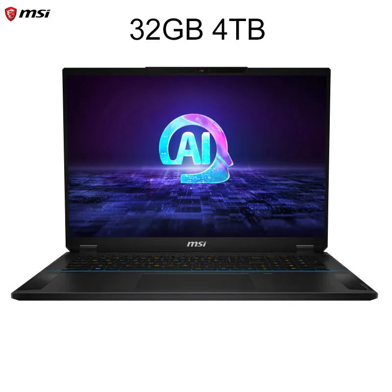 2024 MSI Stealth 18 AI Studio Gaming Laptop 18 Inch 4K UHD 120Hz MiniLED Screen Netbook Ultra 9-185H 32GB 2TB RTX4090 Notebook