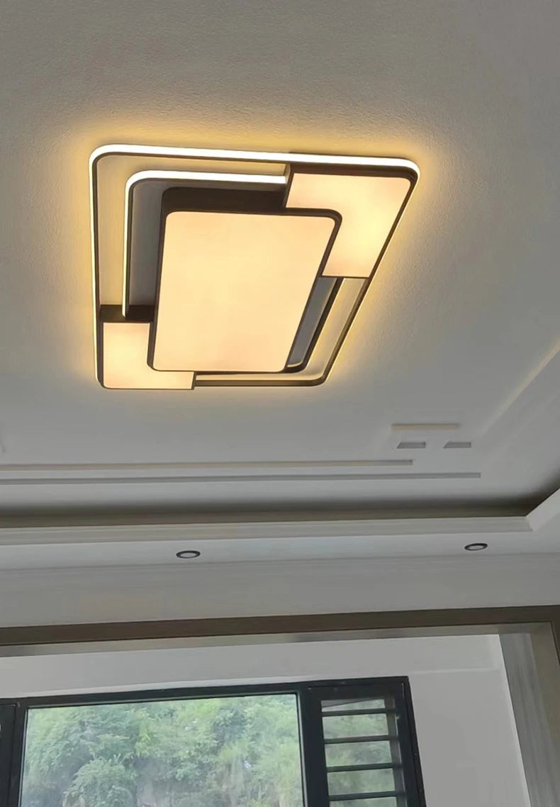 Living Room LED Ceiling Lamp Modern Simple Bedroom Room Dining Light Nordic Lustre Home Decoration Interior Lighting Chandelier