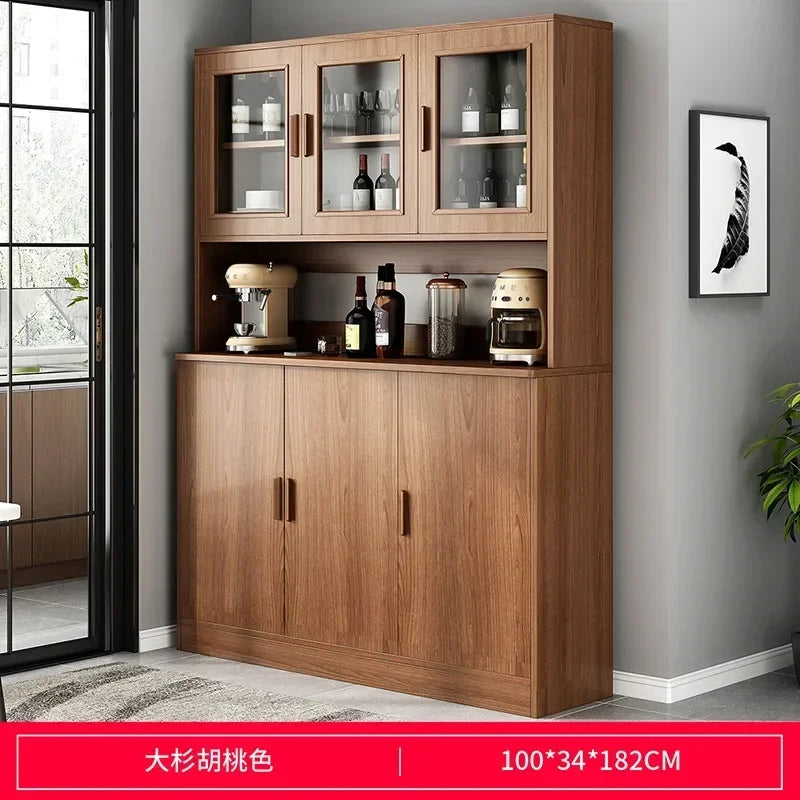 Modern Tall Minimalist Sideboard Buffet Slate Cupboard Living Room Furniture Entrance Hall Console Table Kitchen Storage Cabinet