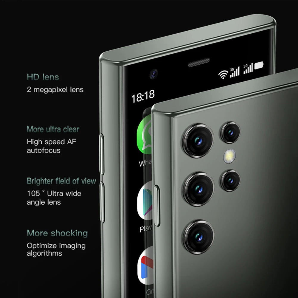 SOYES S23 Pro 3.0" Android8.1 Mini Smartphone 2GB RAM 16GB ROM Dual SIM Standby 1000mAh 3G Network Compact Mobile Phone