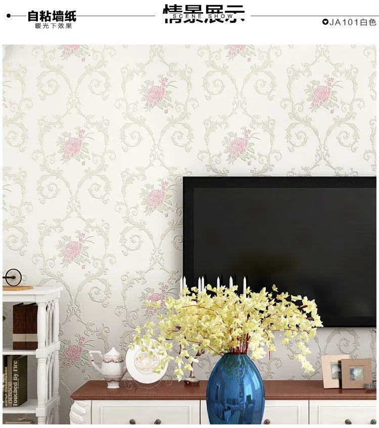 10M 3D Self-adhesive Wallpapers Fine-pressed Bedroom Decoration Stickers Living Room Stereo TV Background Wall Paper Home Decor