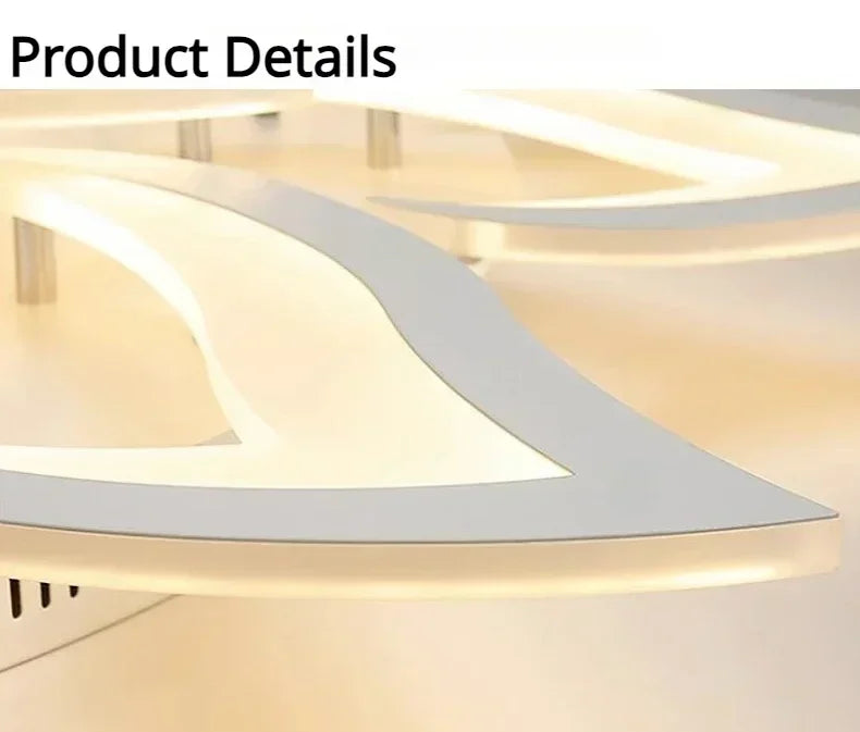 Led Ceiling Light for Living Room Bedroom Modern Acrylic Ceiling Lamp Interior Fancy Lights Decoration Lighting Fixtures