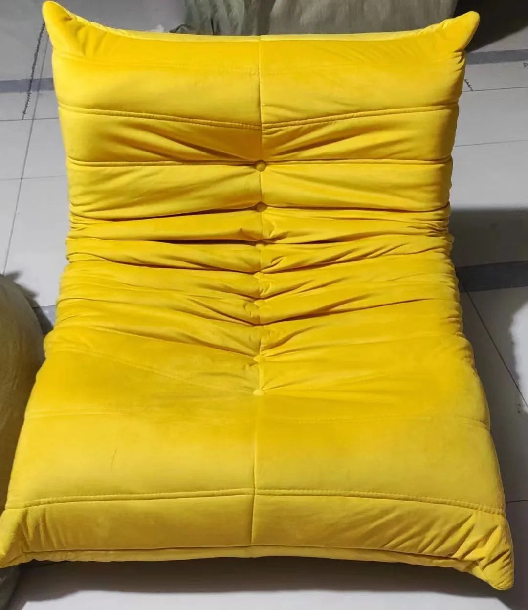 Bean Bag Chair for Adults Fireside Chair Comfy Lazy Floor Sofa Single Seat Sofa Armless Couch for Living Room Bedroom Apartment