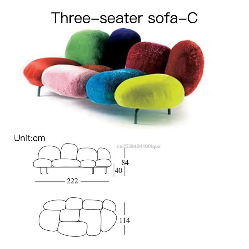 Pink Sofa Set Living Room Sectional Home Office Furniture Modern Luxury Elegant Single 3 Seater Sofa Individual Armchair
