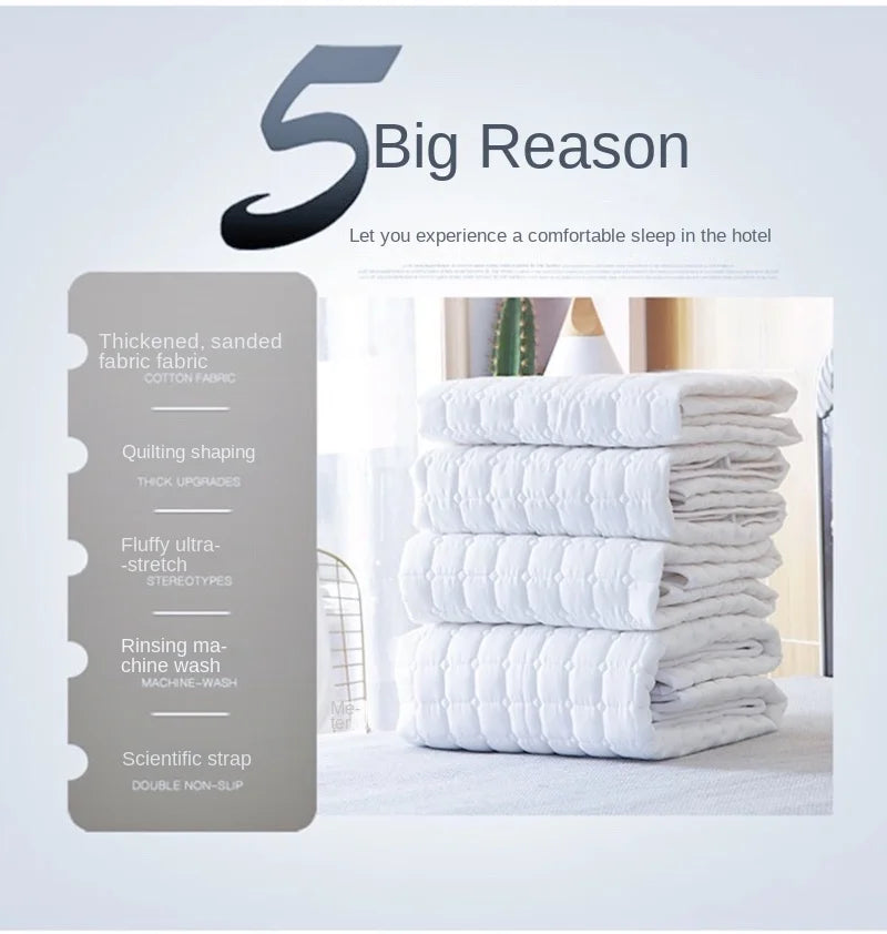 Anti-Skid Thin Cotton Mattress Cushion Protective Pad Hotel Bed Cotton-Padded Mattress Summer Cold Cold Mattress Dormitory Mat