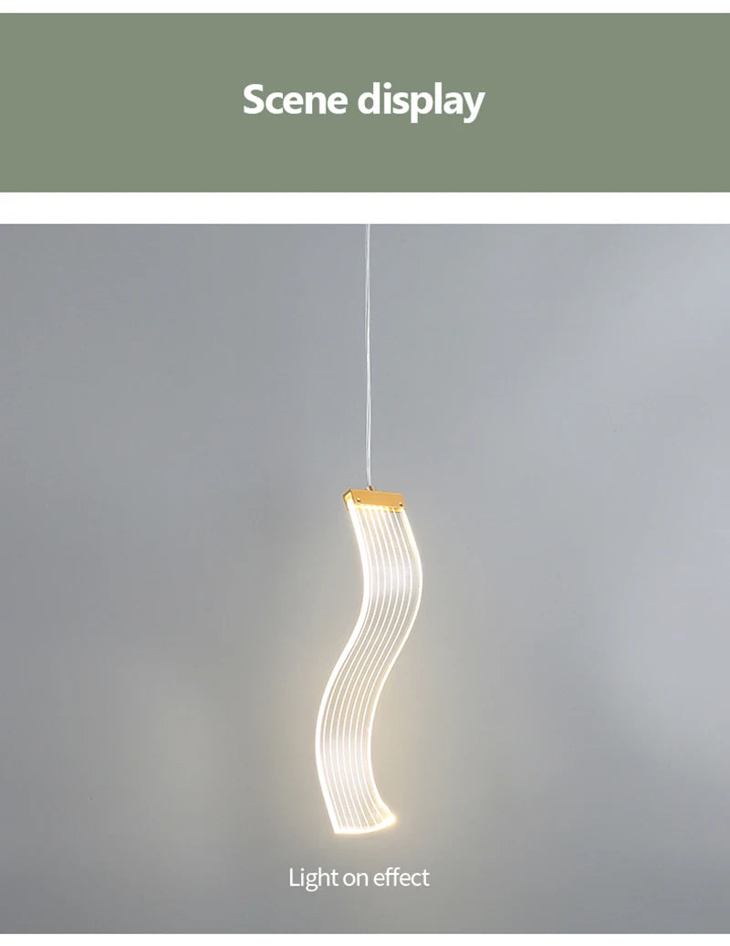 LED Pendant Light Hanging Lamps For Ceiling Interior Lighting Home Bedroom Bedside Dining Living Room Decoration Pendant Lamp