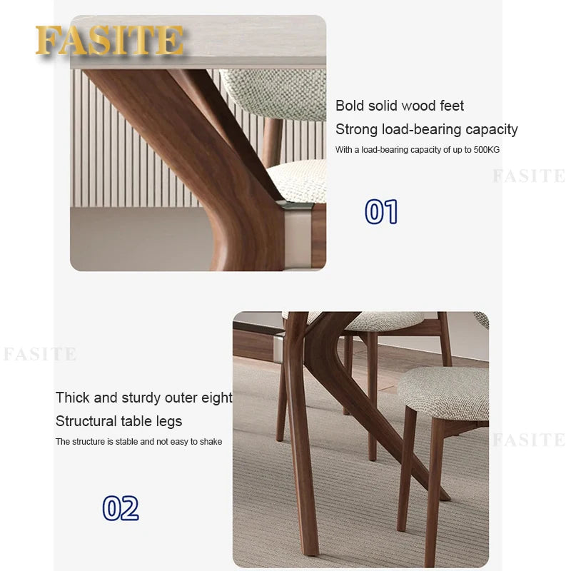 Wood Table China Mesas De Cristal Luxury Modern Dinner Dining Table Set Restaurant Center Mesa Plegable Garden Furniture Sets