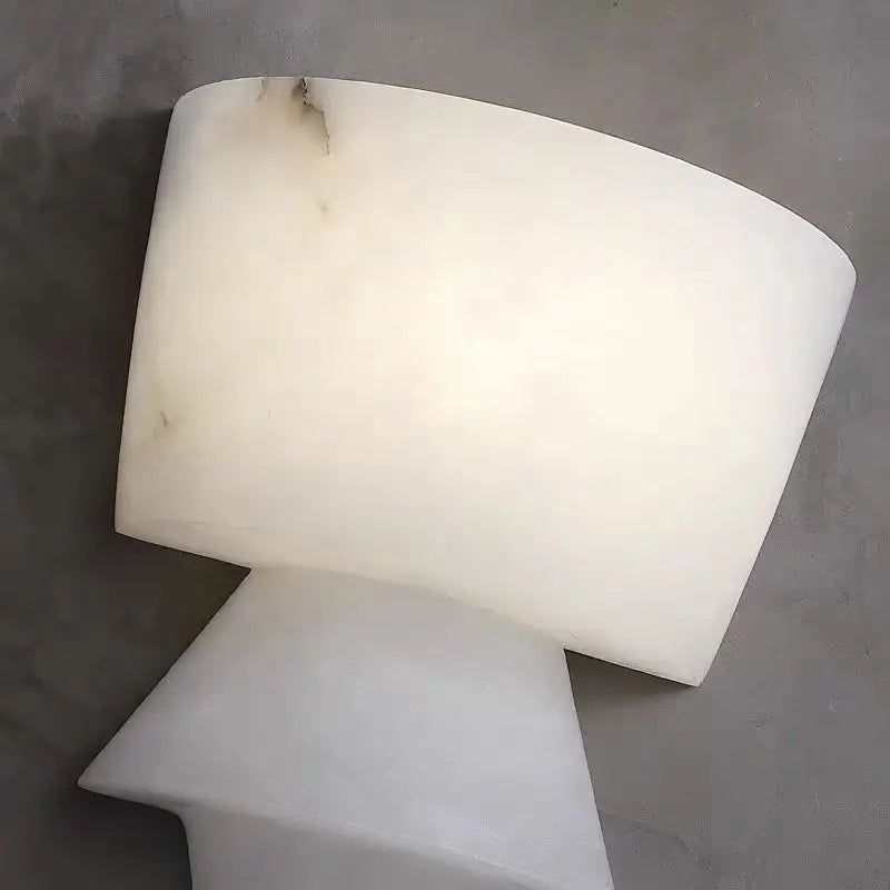 Spanish Marble Wall Lamp Modern Luxury LED Wall Light Creative Living Room Bedroom Corridor Bathroom Villa Wall Decor G9 Bulb