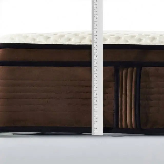 New Style Jacquard Waterproof Roll up Mattress Memory Foam Bonnell Spring Double Sleep Rest Mattress