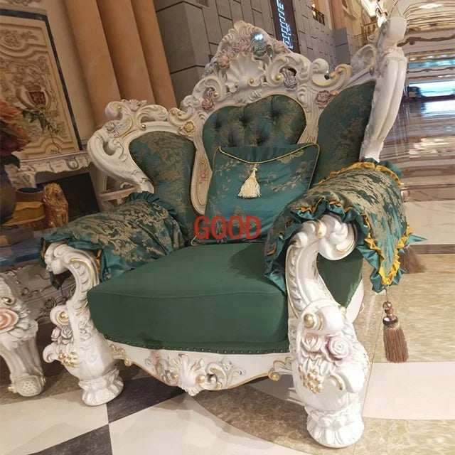 Elegant Style Arabic Couch Furniture Lounge Chair Living Room Sofa Set