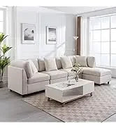 Morden Fort white leather love seat and sofa set, modern luxury and comfy furniture sleeper pouches for living room, apartment,