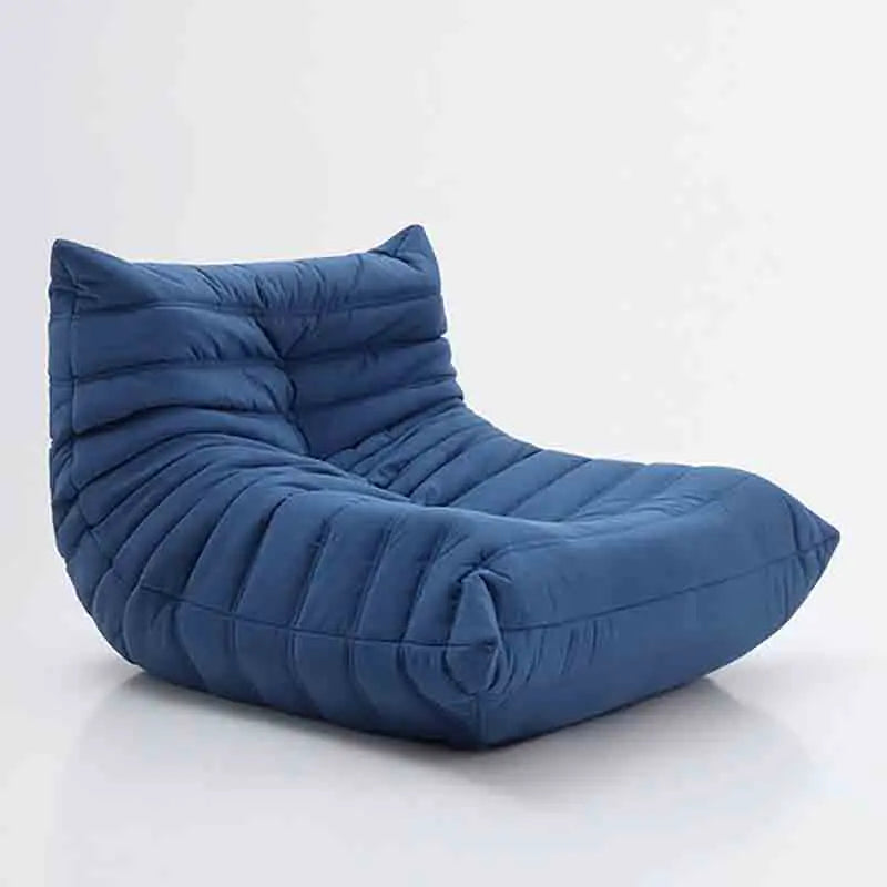 Bean Bag Chair for Adults Fireside Chair Comfy Lazy Floor Sofa Single Seat Sofa Armless Couch for Living Room Bedroom Apartment