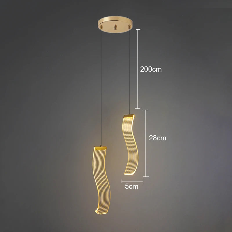 LED Pendant Light Hanging Lamps For Ceiling Interior Lighting Home Bedroom Bedside Dining Living Room Decoration Pendant Lamp