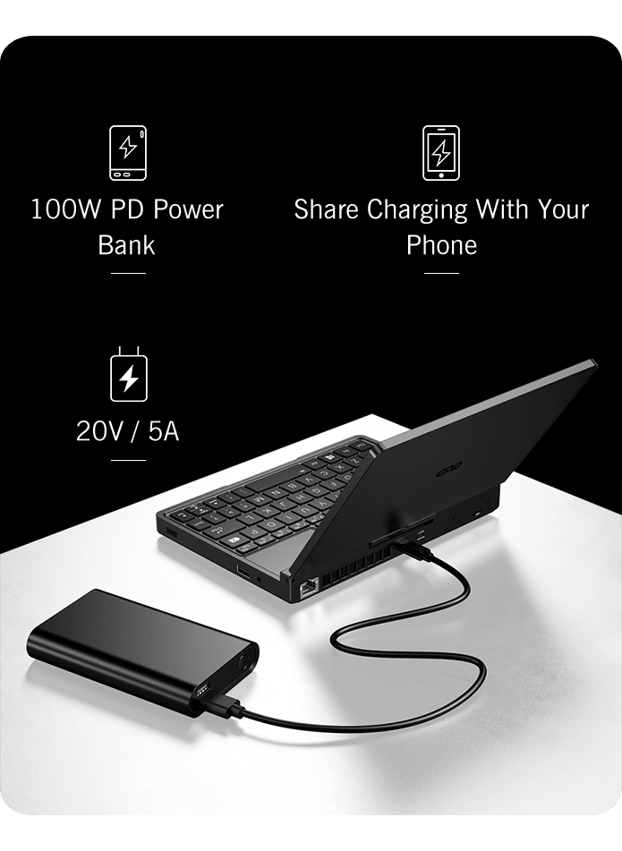 【Hot Sale】GPD Pocket4 2025 Latest AMD AI 9 HX 370/8840U 64GB 2TB NVMe 8.8" 2560×1600 144Hz 2-in-1 Laptop Tablet Palm Size MiniPC