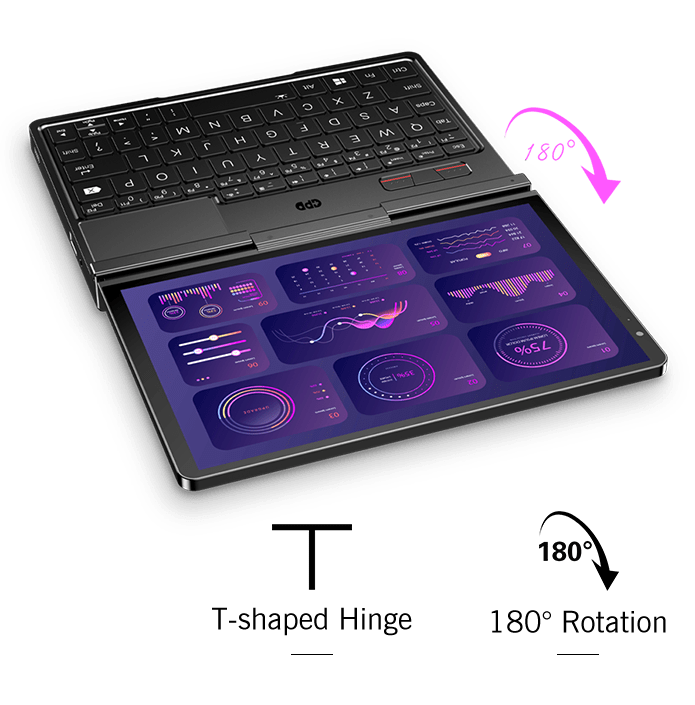 【Hot Sale】GPD Pocket4 2025 Latest AMD AI 9 HX 370/8840U 64GB 2TB NVMe 8.8" 2560×1600 144Hz 2-in-1 Laptop Tablet Palm Size MiniPC