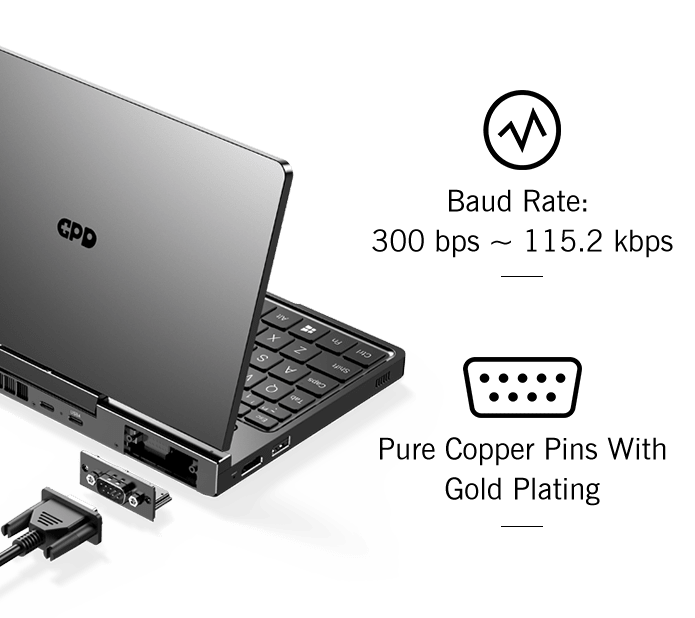 【Hot Sale】GPD Pocket4 2025 Latest AMD AI 9 HX 370/8840U 64GB 2TB NVMe 8.8" 2560×1600 144Hz 2-in-1 Laptop Tablet Palm Size MiniPC