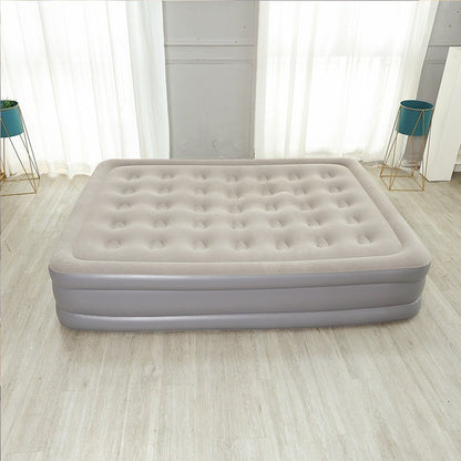 Camping Air bed with Backrest 2 Persons Inflatable Mattress Camping Folding Home Indoor Outdoor Air Cushion 48cm High Bed