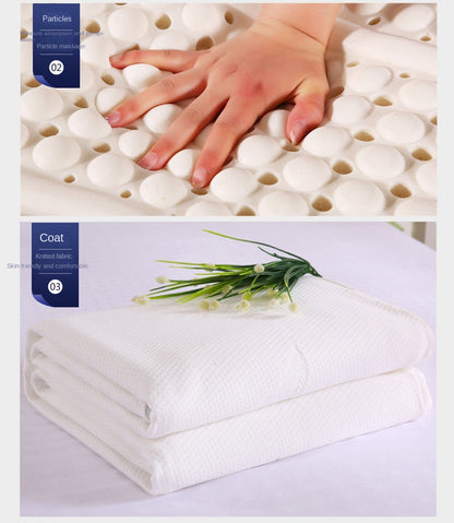 UVR Natural Latex Tatami Mattress Bedroom Foldable Massage Mattress Home Antibacterial Bed Cover King Size Double Full Size