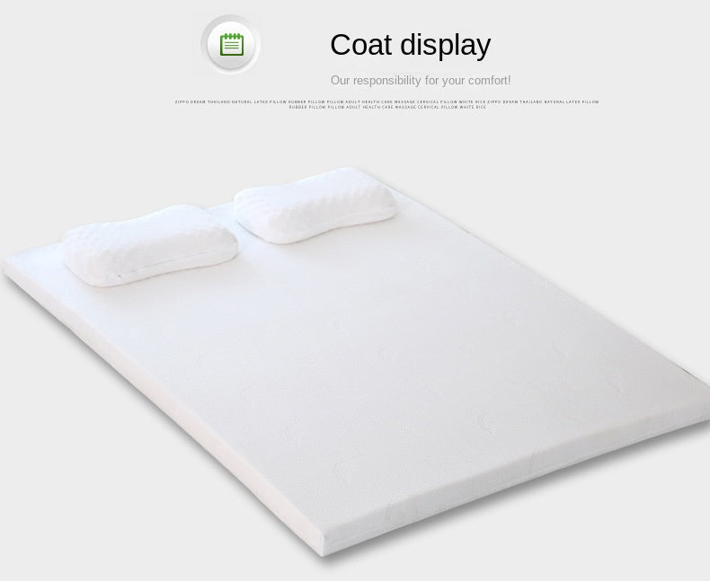 UVR Natural Latex Tatami Mattress Bedroom Foldable Massage Mattress Home Antibacterial Bed Cover King Size Double Full Size