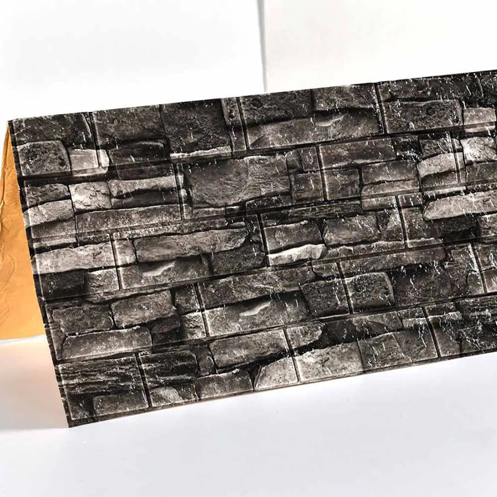 1-30Pcs 77*70/35*30cm 3D Wall Sticker Imitation Brick Bedroom Home Decor Waterproof Self-adhesive DIY Wallpaper for Living Room