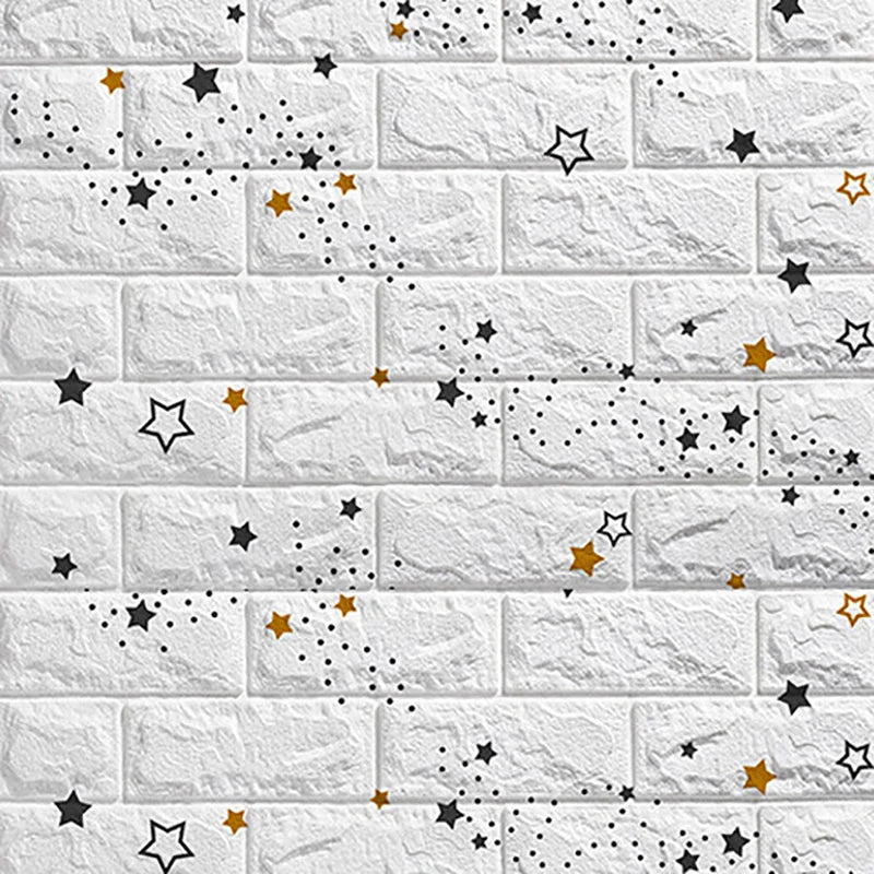 1-30Pcs 77*70/35*30cm 3D Wall Sticker Imitation Brick Bedroom Home Decor Waterproof Self-adhesive DIY Wallpaper for Living Room