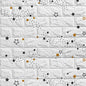 1-30Pcs 77*70/35*30cm 3D Wall Sticker Imitation Brick Bedroom Home Decor Waterproof Self-adhesive DIY Wallpaper for Living Room
