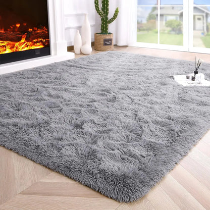 Plush Carpets Fluffy Ultra Soft Indoor Modern Area Rugs Living Room Play Mats For Children Bedroom Home Decor Nursery Rug